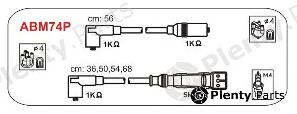  JANMOR part ABM74P Ignition Cable Kit