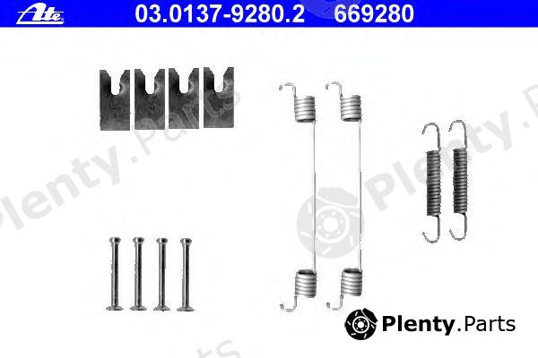  ATE part 03.0137-9280.2 (03013792802) Accessory Kit, brake shoes