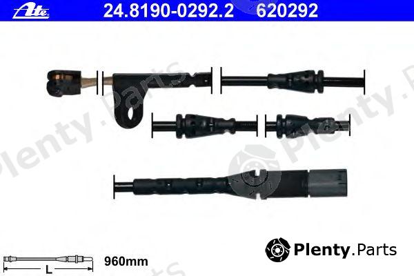  ATE part 24.8190-0292.2 (24819002922) Warning Contact, brake pad wear