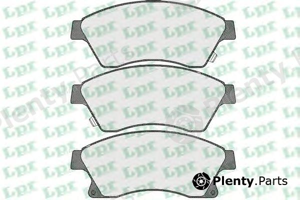  LPR part 05P1581 Brake Pad Set, disc brake