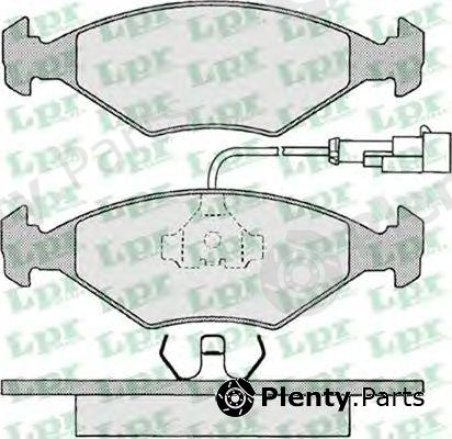  LPR part 05P680 Brake Pad Set, disc brake