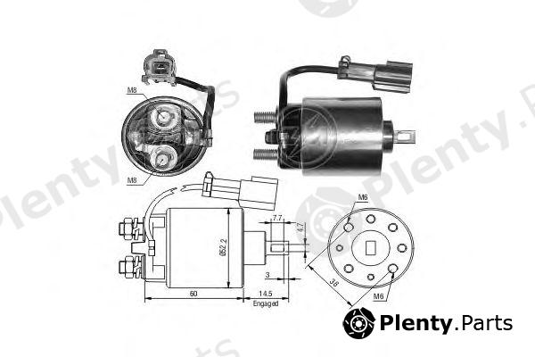  ERA part ZM1717 Solenoid Switch, starter