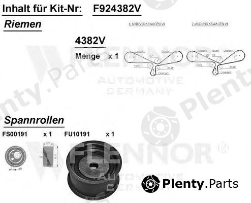  FLENNOR part F924382V Timing Belt Kit