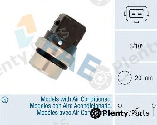  FAE part 35650 Temperature Switch, coolant warning lamp