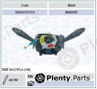  MAGNETI MARELLI part 000043167010 Steering Column Switch