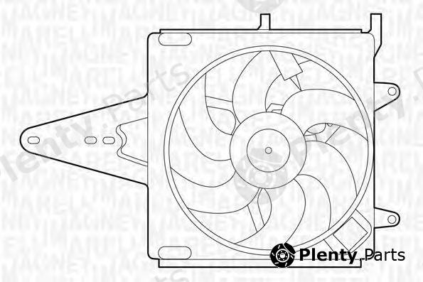  MAGNETI MARELLI part 069422203010 Fan, radiator