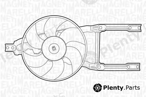  MAGNETI MARELLI part 069422205010 Fan, radiator