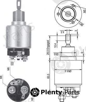 MAGNETI MARELLI part 940113050344 Solenoid Switch, starter