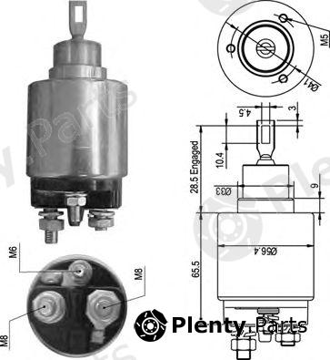  MAGNETI MARELLI part 940113050348 Solenoid Switch, starter