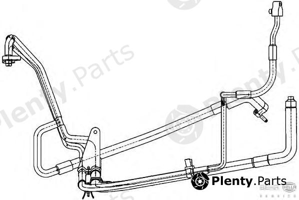  BEHR part 9GS351338-321 (9GS351338321) High-/Low Pressure Line, air conditioning