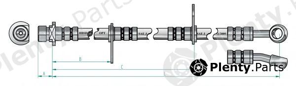  NK part 854019 Brake Hose