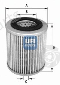  UFI part 27.169.00 (2716900) Air Filter