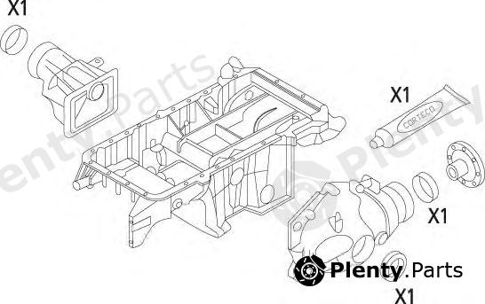  CORTECO part 19535862 Gasket Set, differential