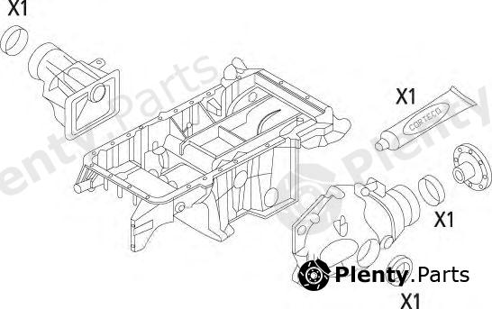  CORTECO part 19535862 Gasket Set, differential