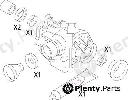  CORTECO part 19535954 Gasket Set, differential