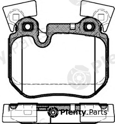  ROADHOUSE part 21373.00 (2137300) Brake Pad Set, disc brake