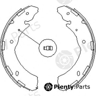  ROADHOUSE part 4236.00 (423600) Brake Shoe Set