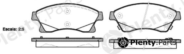  ROADHOUSE part 21431.12 (2143112) Brake Pad Set, disc brake