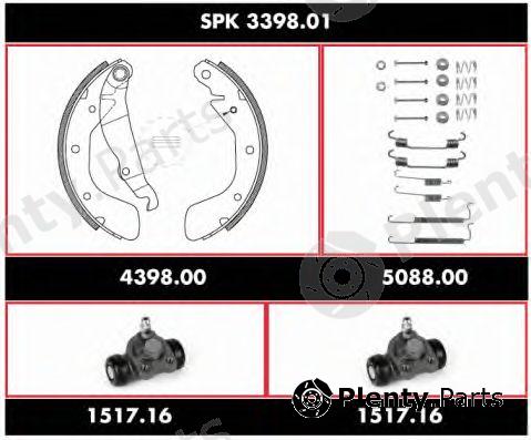  ROADHOUSE part SPK3398.01 (SPK339801) Brake Set, drum brakes