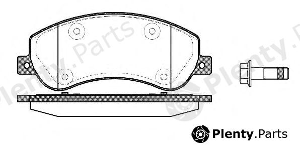  ROADHOUSE part 21250.00 (2125000) Brake Pad Set, disc brake