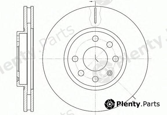  ROADHOUSE part 6611.10 (661110) Brake Disc