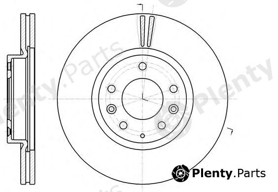  ROADHOUSE part 61235.10 (6123510) Brake Disc