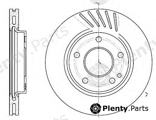  REMSA part 6527.10 (652710) Brake Disc
