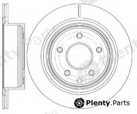  REMSA part 6998.10 (699810) Brake Disc