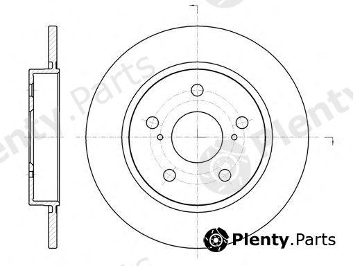  REMSA part 61044.00 (6104400) Brake Disc