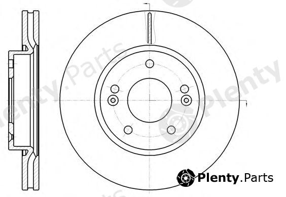  REMSA part 61208.10 (6120810) Brake Disc