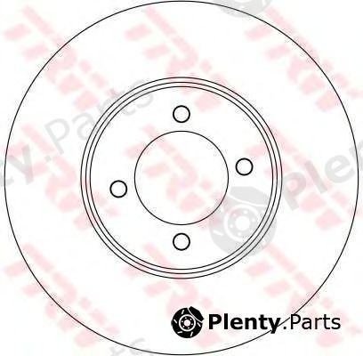  TRW part DF4139 Brake Disc