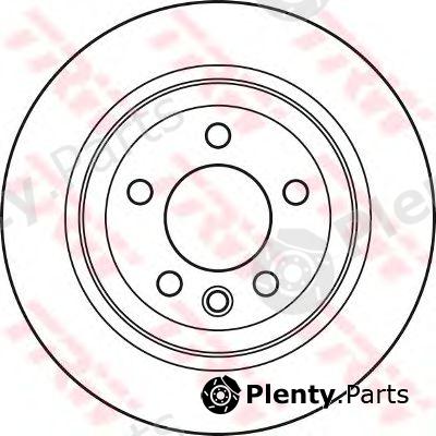  TRW part DF4718S Brake Disc