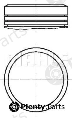  MAHLE ORIGINAL part 0023200 Piston