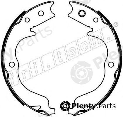  fri.tech. part 1064.180 (1064180) Brake Shoe Set, parking brake