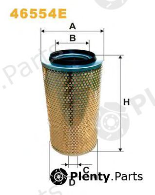  WIX FILTERS part 46554E Air Filter