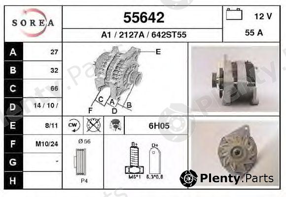  EAI part 55642 Alternator