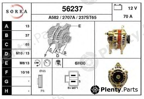  EAI part 56237 Alternator