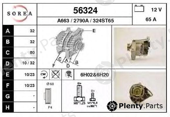  EAI part 56324 Alternator