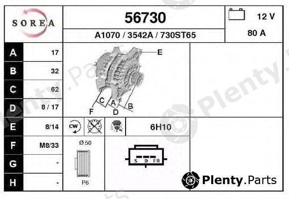  EAI part 56730 Alternator