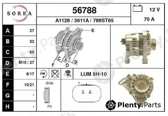  EAI part 56788 Alternator