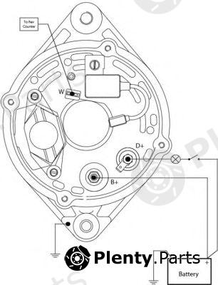  PRESTOLITE ELECTRIC part 20130137 Alternator