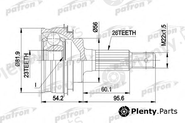  PATRON part PCV1346 Joint Kit, drive shaft