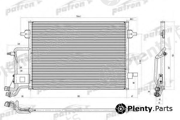  PATRON part PRS1142 Condenser, air conditioning