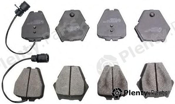  DENCKERMANN part B110045 Brake Pad Set, disc brake