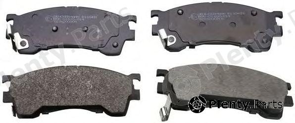  DENCKERMANN part B110431 Brake Pad Set, disc brake