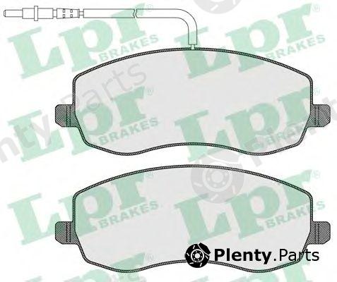  LPR part 05P1557 Brake Pad Set, disc brake