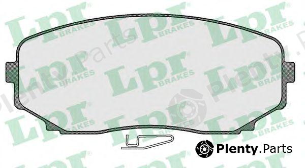  LPR part 05P1573 Brake Pad Set, disc brake