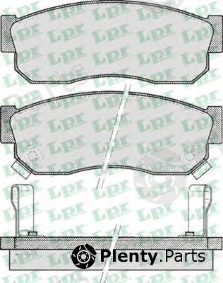 LPR part 05P519 Brake Pad Set, disc brake