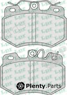  LPR part 05P931 Brake Pad Set, disc brake
