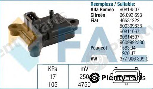 FAE part 15006 Sensor, intake manifold pressure